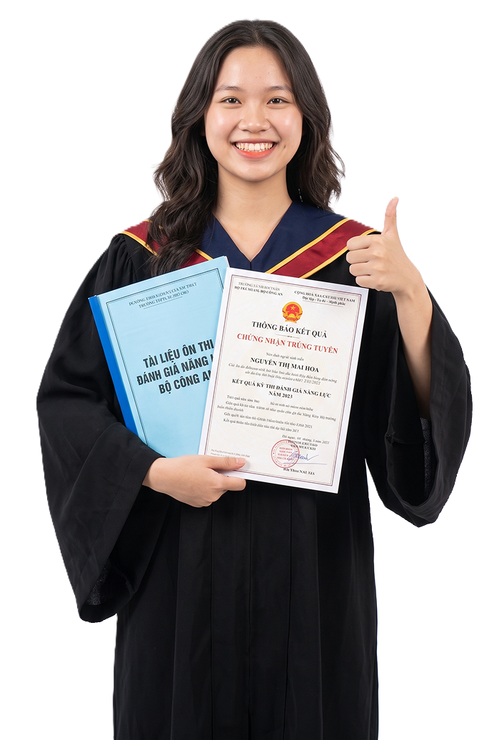 Học viên CEP nhận giấy báo trúng tuyển