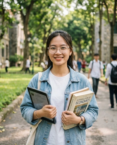 Ảnh vinh danh học viên trúng tuyển